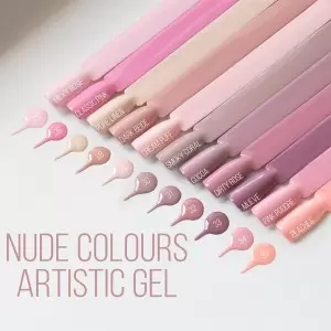 Art Peachless Nr 35 / Artistic paint Gel ombre Hema/di-Hema free 5g