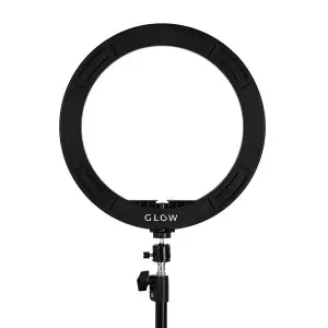 GLOW 13" RGB bsc žiedinė lempa ant stovo 10W