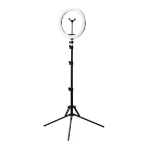 Lampa pierścieniowa GLOW 13" bsc ze stojakiem 10W