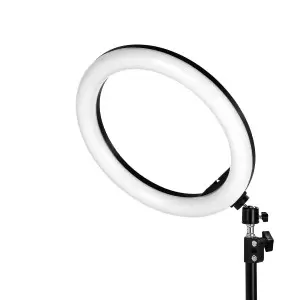 GLOW 13" bsc žiedinė lempa su stovu 10W
