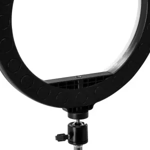 GLOW 10" RGB bsc žiedinė lempa su stovu 10W