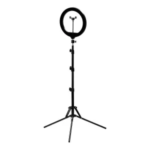 GLOW 10" bsc ringlampa med stativ 10W