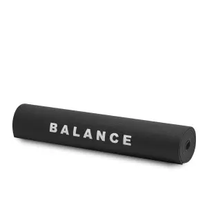 BALANCE MAT PVC juodas jogos kilimėlis