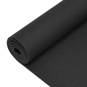 BALANCE MAT PVC juodas jogos kilimėlis