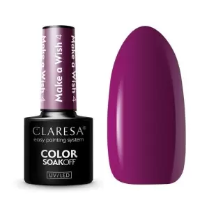 Make a wish 4 CLARESA / Gelinis nagų lakas 5ml