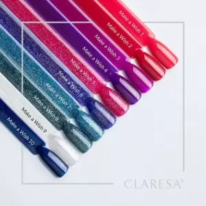 Make a wish 7 CLARESA / Gelinis nagų lakas 5ml