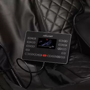 Masažo kėdė "Sakura Comfort Plus 806", juoda
