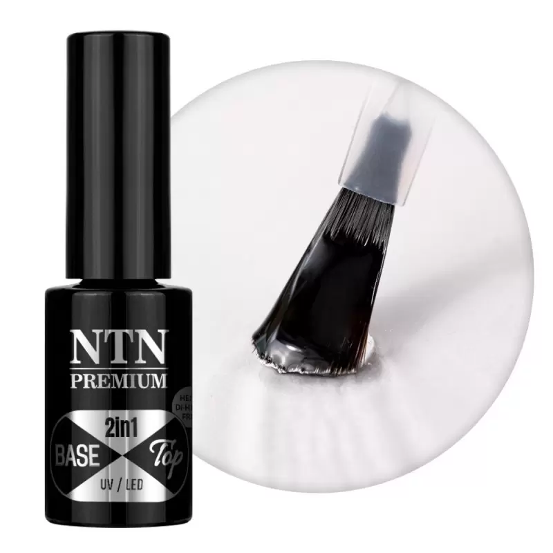 База и топ твердая 2в1 NTN Premium clear 5ml
