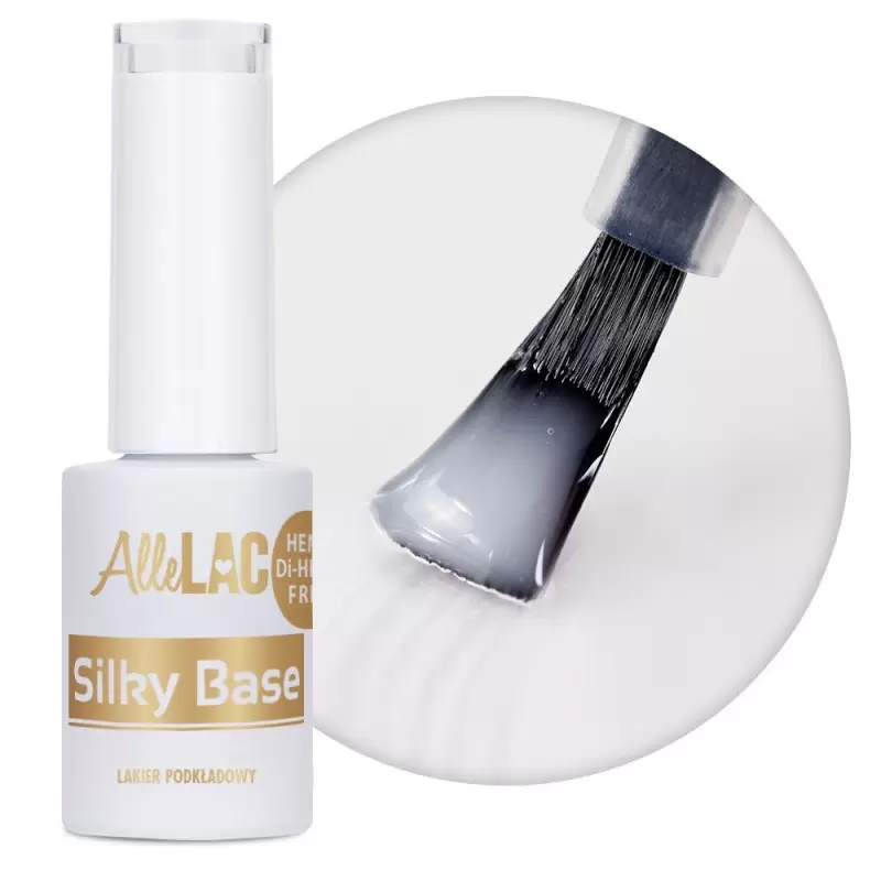Silky Base AlleLac Smooth твердая Nr 4 Hema/di-Hema free 5g Silky Base AlleLac Smooth твердая Nr 4 Hema/di-Hema free 5g