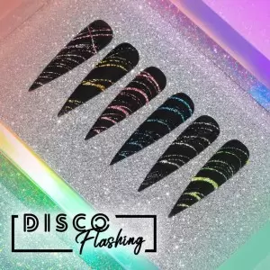 Spider Гель 3г для декора Disco Flashing Majestic