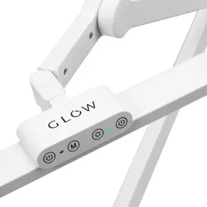 Manikiūro lempa Glow L03 stalinė lempa, balta