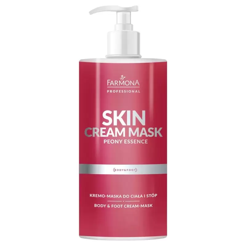 Farmona Skin Cream Mask Peony Essence для тела и ног 500 мл Farmona Skin Cream Mask Peony Essence для тела и ног 500 мл