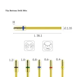 Karbidinis frezas "0,8 mm Pierce", M 1341645