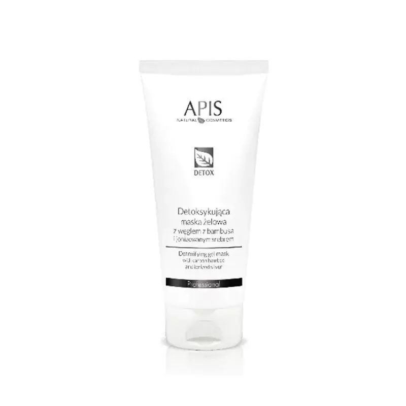 "Apis" detoksikuojanti gelinė kaukė su bambuko anglimi ir sidabro jonais 200 ml "Apis" detoksikuojanti gelinė kaukė su bambuko anglimi ir sidabro jonais 200 ml