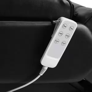 SILLON Lux 273b elektrinis kosmetinis krėslas + taburetė 304, juoda