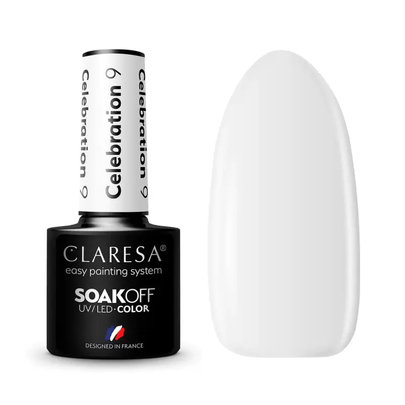 CELEBRATION 9 CLARESA / Gelinis nagų lakas 5ml CELEBRATION 9 CLARESA / Gelinis nagų lakas 5ml