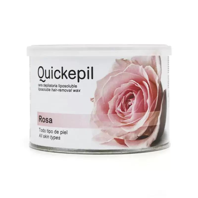 Quickepil depiliacinis vaškas, rožinės spalvos, 400 ml Quickepil depiliacinis vaškas, rožinės spalvos, 400 ml