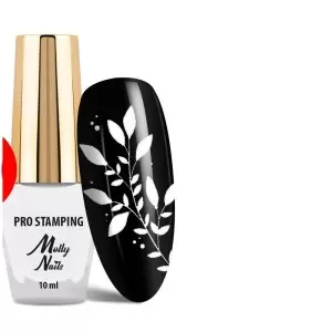 "Molly Nails PRO Stamping white" 10ml