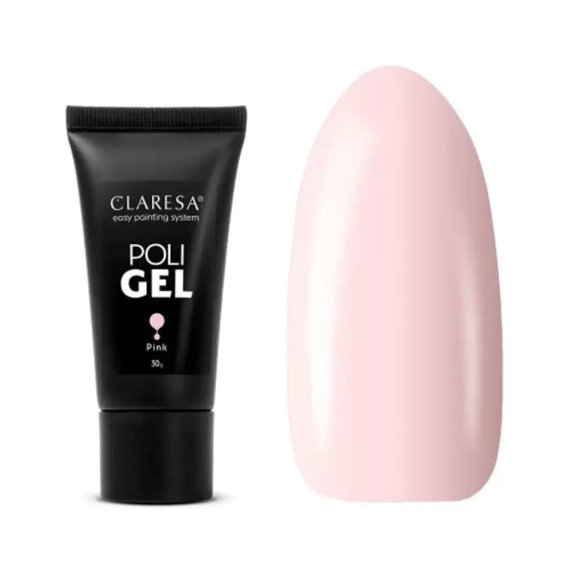 CLARESA POLY GEL Pink 30 g CLARESA POLY GEL Pink 30 g