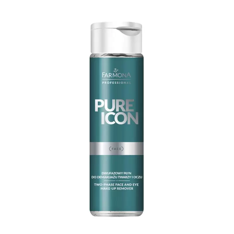 Farmona pure icon двухфазное средство для снятия макияжа с лица и глаз 250 мл Farmona pure icon двухфазное средство для снятия макияжа с лица и глаз 250 мл