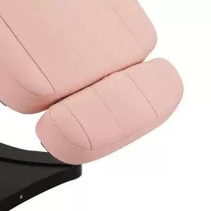 Elektrinis grožio krėslas SILLON CLASSIC, 3 varikliai, rožinės ir juodos spalvos