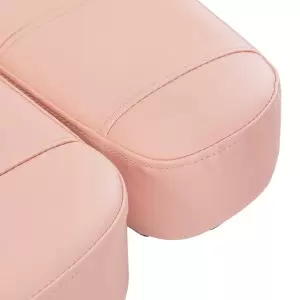 Elektrinis grožio krėslas SILLON CLASSIC, 3 varikliai, rožinės ir juodos spalvos