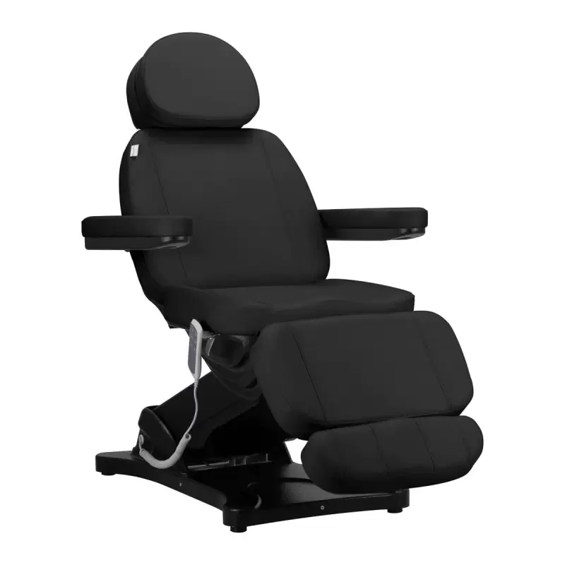 Elektrinė grožio terapijos kėdė SILLON CLASSIC, 3 varikliai, juoda