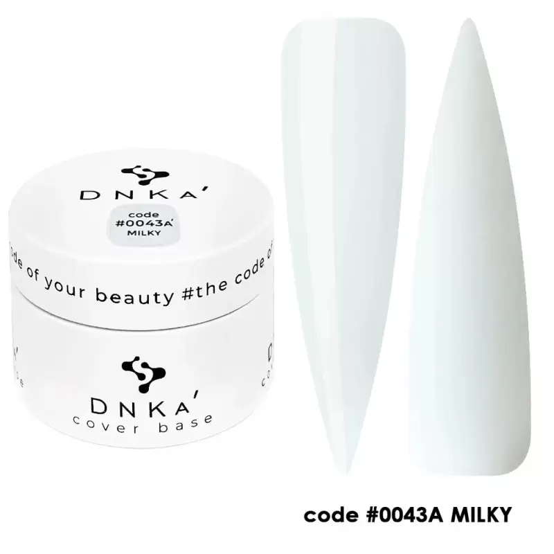 DNKa dengiamasis makiažo pagrindas 0043A Milky, 30 ml DNKa dengiamasis makiažo pagrindas 0043A Milky, 30 ml