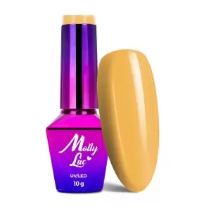 MollyLac AntiDepressant South Bay 10g Nr 494 / Гель-лак для ногтей 10мл