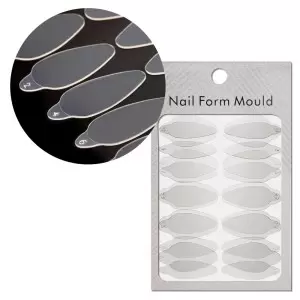 Lipnios silikoninės formos Oval ST012-3, 24 vnt