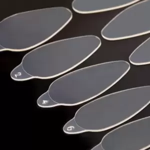 Lipnios silikoninės formos Oval ST012-3, 24 vnt