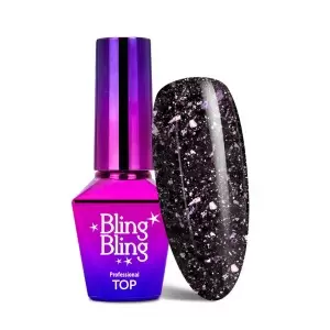 Top no wipe BlingBling Lightly with particles 10g