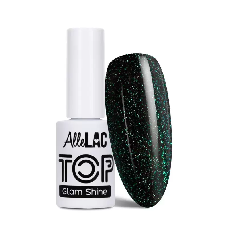 Top Glam Shine no wipe AlleLac Chrisolite 5g Nr 4 Top Glam Shine no wipe AlleLac Chrisolite 5g Nr 4