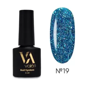 Valeri Flash 19 atspindintis gelinis lakas, 6 ml