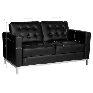Gabbiano laukiamojo sofa BM18019 juoda
