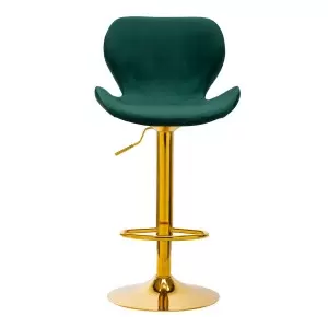 4Rico Bar Hocker QS-B15 aksominės žalios spalvos