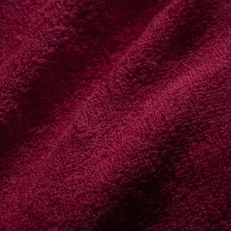 Bordo spalvos frotinis rankšluosčio paklodė Bordo spalvos frotinis rankšluosčio paklodė