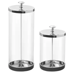 Stiklinis indas instrumentams dezinfekuoti 750 ml
