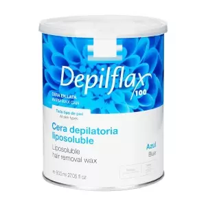 ВОСК ДЛЯ ДЕПИЛЯЦИИ DEPILFLAX БАНКА 800 МЛ АЗУЛЕН