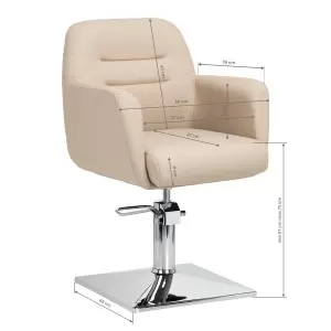 "Gabbiano" kirpimo kėdė "Monaco beige