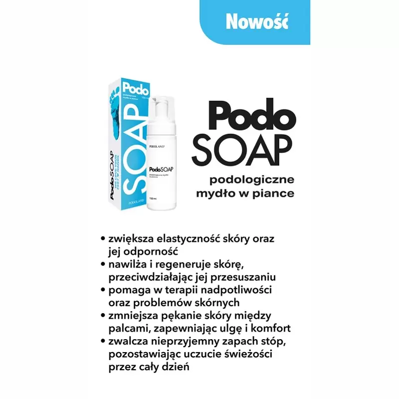 "Podoland Podological" putojantis muilas 100 ml
