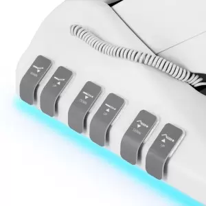 SILLON Prabangus elektrinis grožio krėslas su 3 varikliais, valdomas kojomis