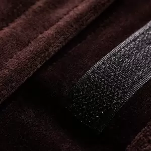 Косметическая лента велюровая коричневая