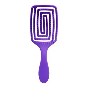 Lankstus plaukų šepetys O-327 violetinės spalvos