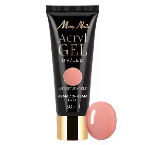 Acrylgel Molly Nails Sunset Sparkle HEMA/Di-HEMA Fri 30ml