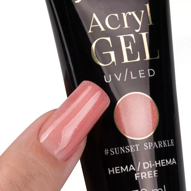 Acrylgel Molly Nails Sunset Sparkle HEMA/Di-HEMA Free 30ml Acrylgel Molly Nails Sunset Sparkle HEMA/Di-HEMA Free 30ml