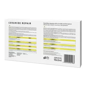 CERAMIDE REPAIR ampulės su keramidais ir beta gliukanais 10 x 3 ml