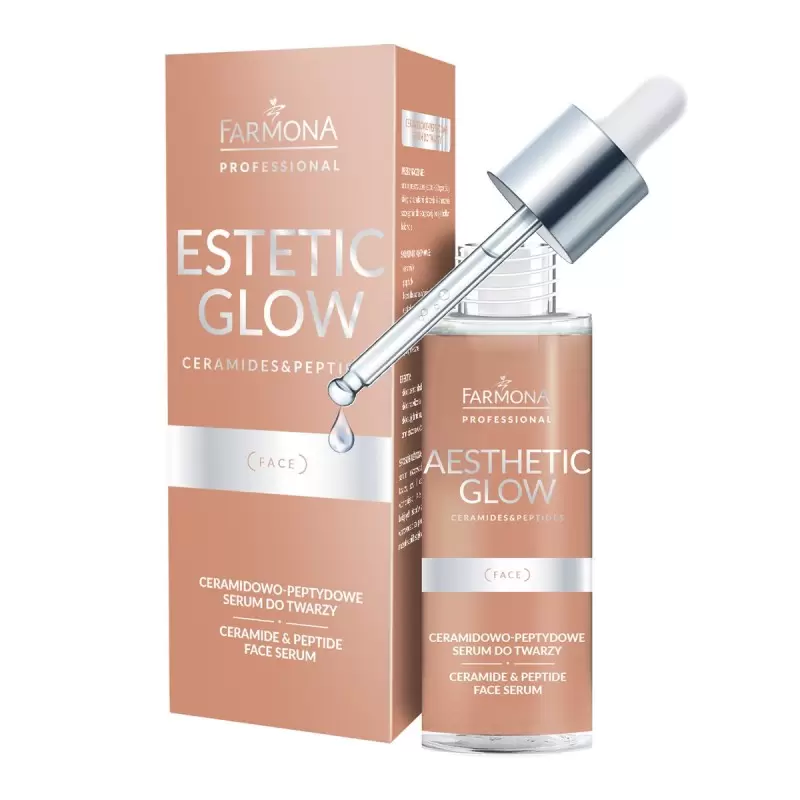 Farmona Aesthetic glow Keramidų ir peptidų veido serumas 30 ml Farmona Aesthetic glow Keramidų ir peptidų veido serumas 30 ml