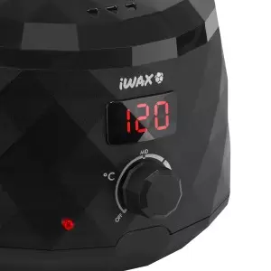 "iWax Diamond Tech" vaškinis šildytuvas 400 ml 100 W, juodas