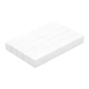 Ocho Nails White block 10 vnt.